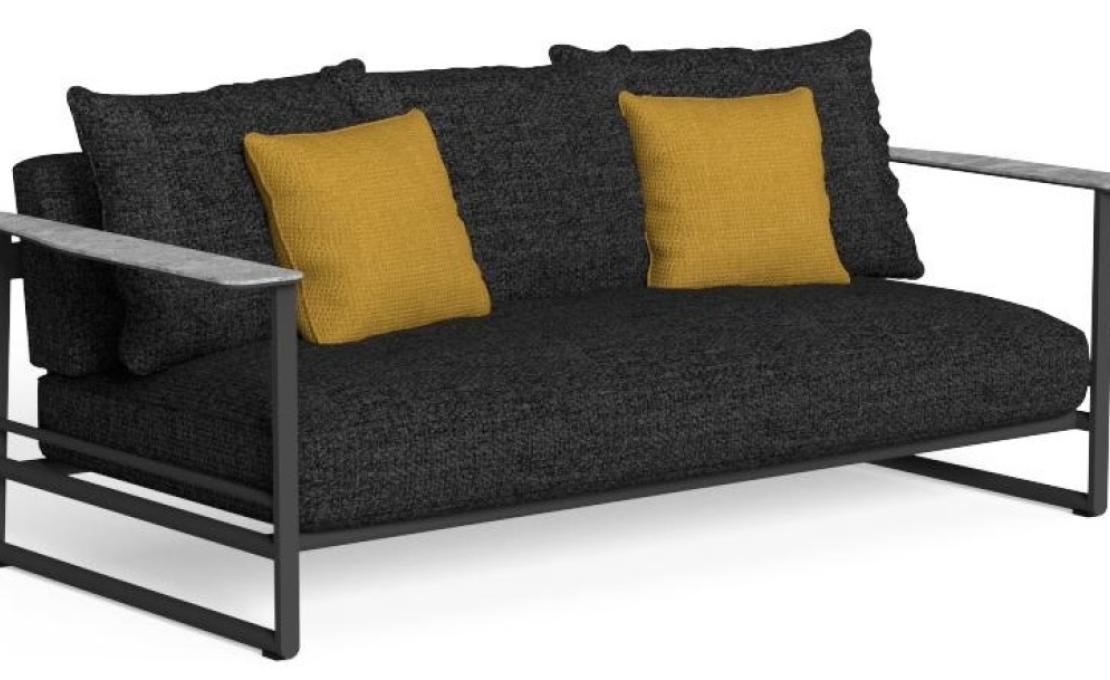 Уличный диван от фабрики Talenti модель RIVIERA SOFA