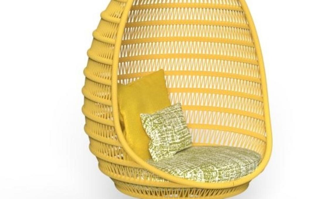 Уличные Подвесная Стул от фабрики Talenti модель PANAMA EGG 