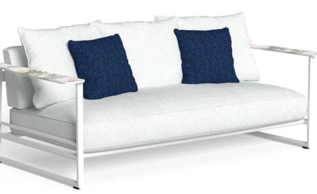 Уличный диван от фабрики Talenti модель RIVIERA SOFA