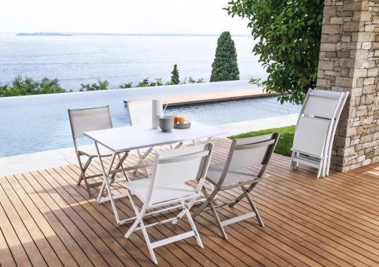 Уличный стол от фабрики Talenti модель QUEEN FOLDING TABLE