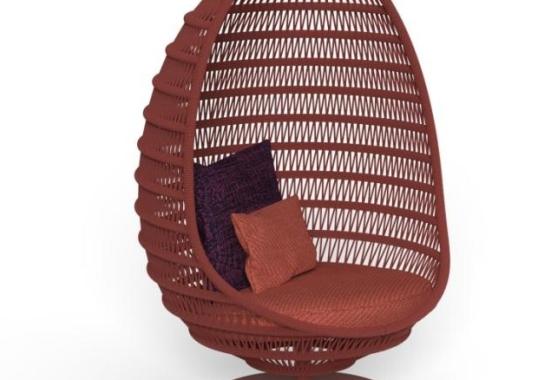 Уличные Подвесная Стул от фабрики Talenti модель PANAMA EGG 