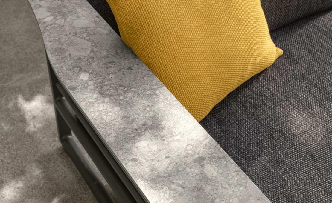 Уличный диван от фабрики Talenti модель RIVIERA SOFA
