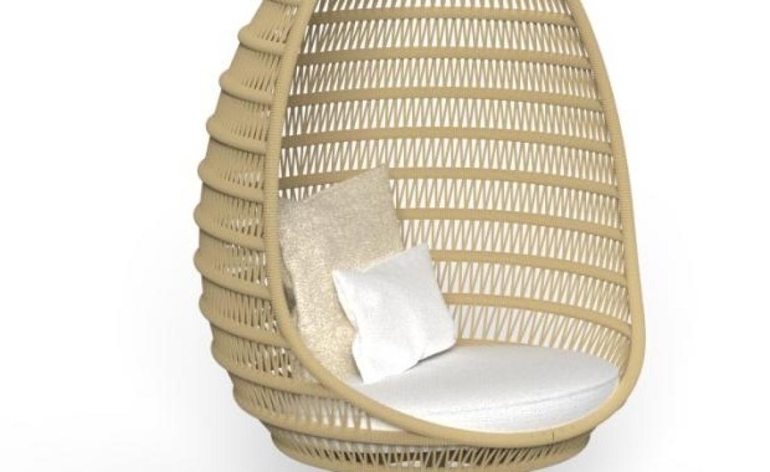 Уличные Подвесная Стул от фабрики Talenti модель PANAMA EGG 