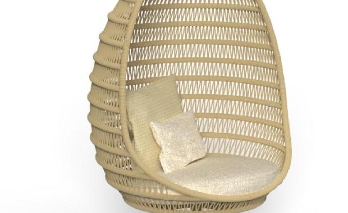 Уличные Подвесная Стул от фабрики Talenti модель PANAMA EGG 
