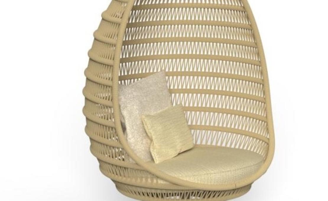 Уличные Подвесная Стул от фабрики Talenti модель PANAMA EGG 