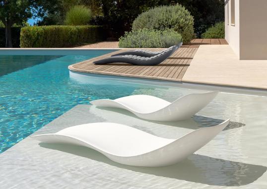 Шезлонг уличныйот фабрики Talenti модель REEF SUN LOUNGER