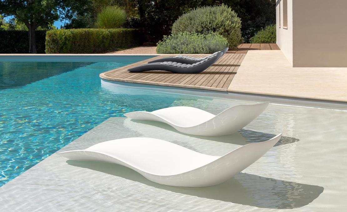 Шезлонг уличныйот фабрики Talenti модель REEF SUN LOUNGER