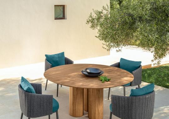 Уличный стол Talenti SALINAS TEAK TABLE image 3