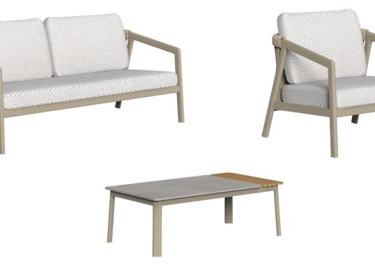 Уличный диван Talenti NOVA SOFA-ARMCHAIRS-COFFEE TABLE image 1