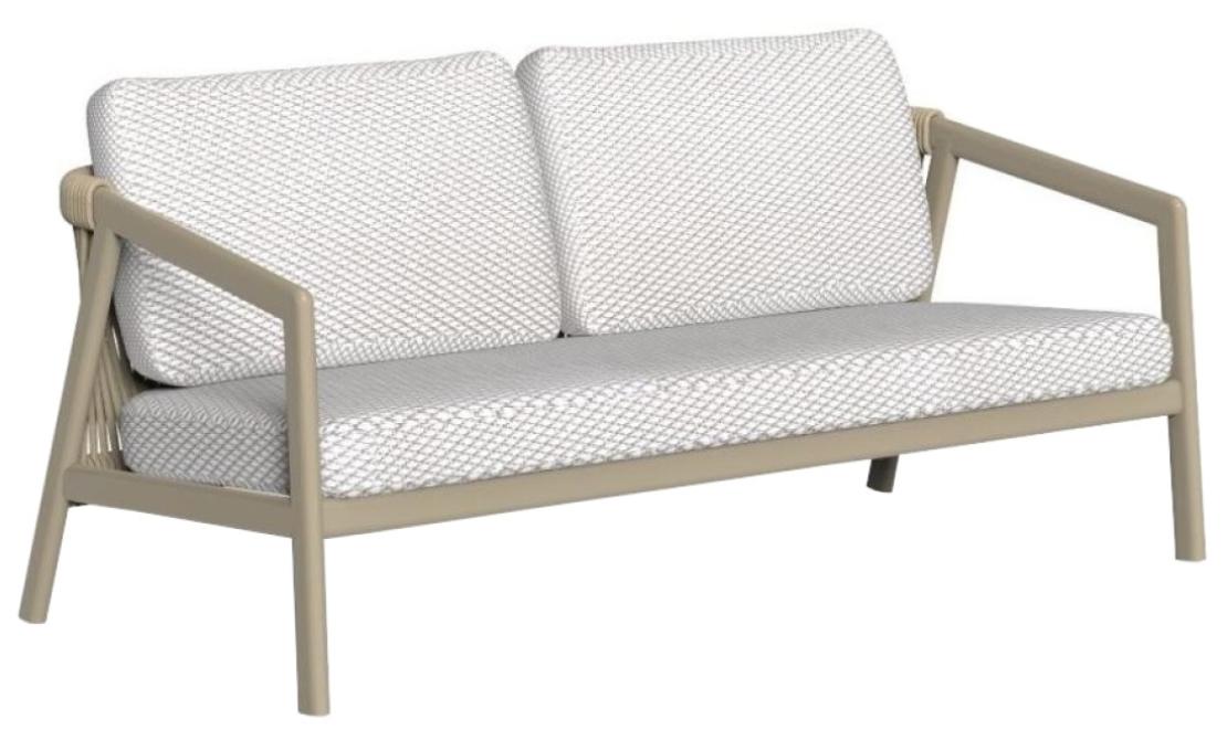 Уличный диван от фабрики Talenti модель NOVA SOFA-ARMS-