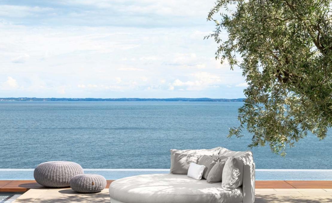 Шезлонг уличныйот фабрики Talenti модель SLAM DAYBED