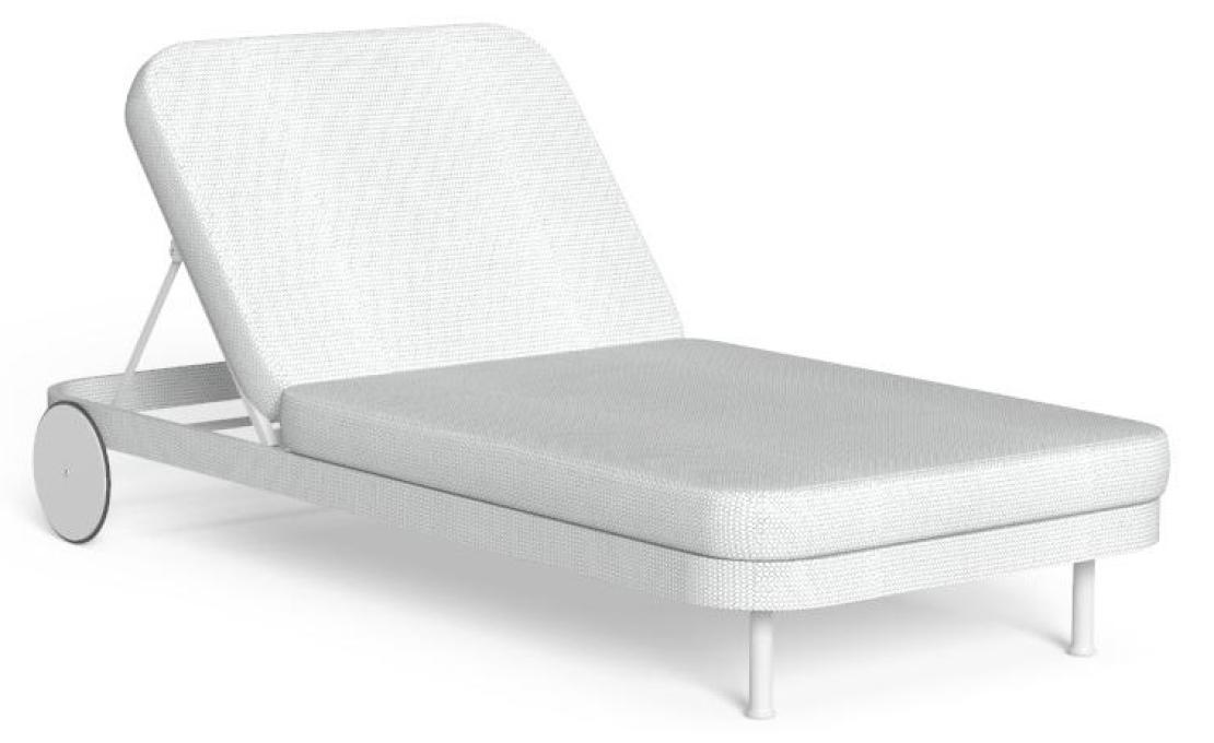 Шезлонг уличныйот фабрики Talenti модель SLAM SUN LOUNGER