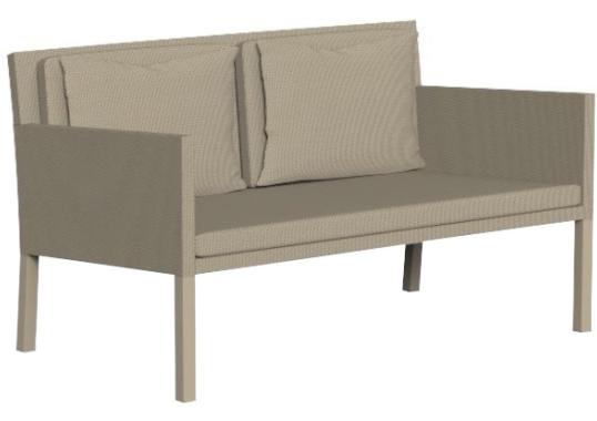 Уличный диван Talenti STEP SOFA image 1