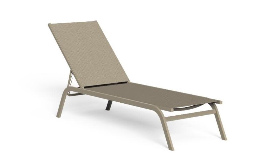 Шезлонг уличныйот фабрики Talenti модель STEP SUNBED