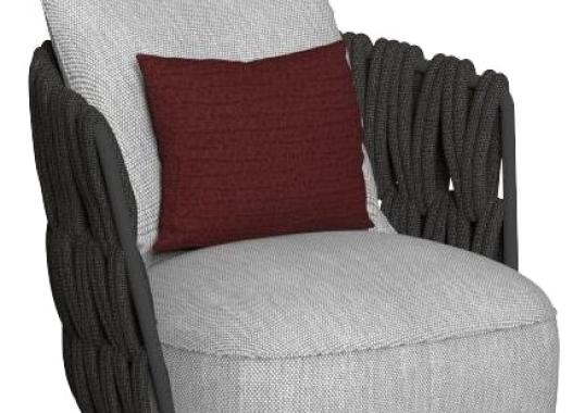 Кресло уличное Talenti SWIPE SWIVEL ARMCHAIR image 1