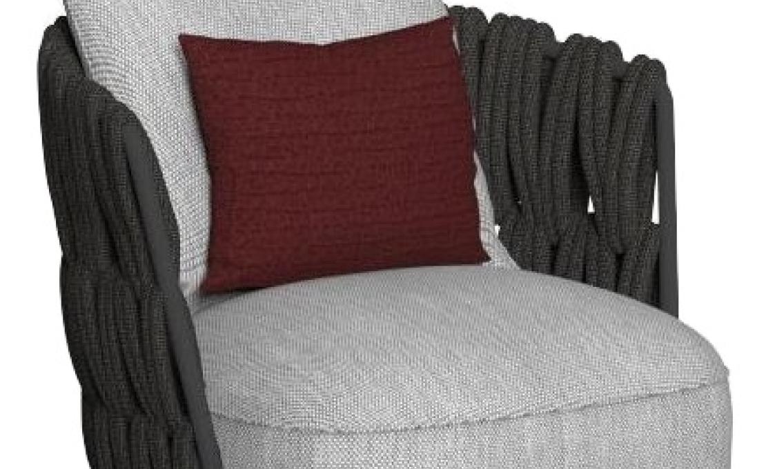 Уличное кресло от фабрики Talenti модель SWIPE SWIVEL ARM
