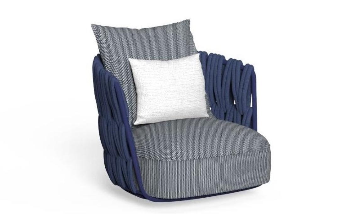 Уличное кресло от фабрики Talenti модель SWIPE SWIVEL ARM