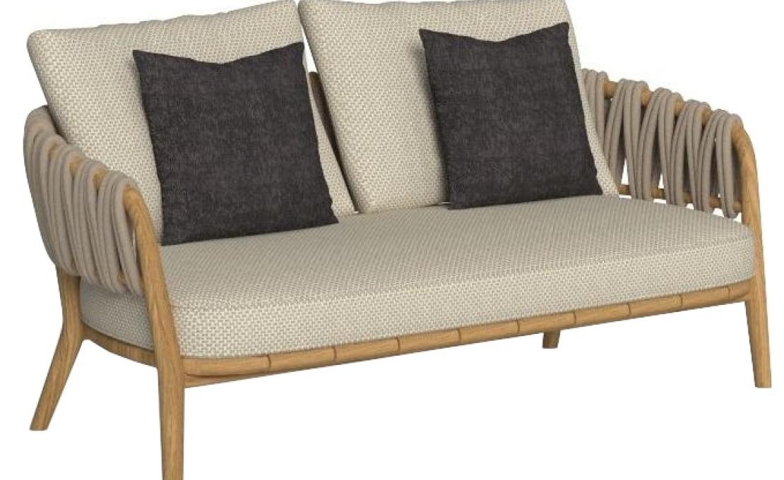 Уличный диван от фабрики Talenti модель VENICE LOVE SEAT
