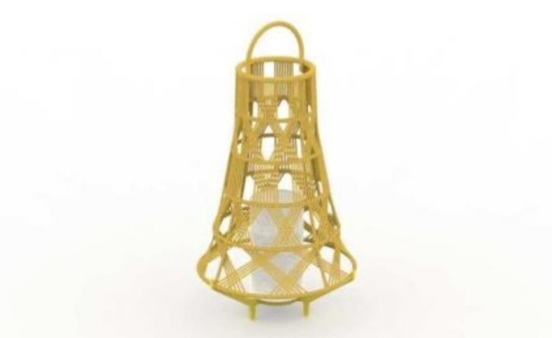 Уличное освещение от фабрики Talenti модель TRIBAL FLOOR LAMP