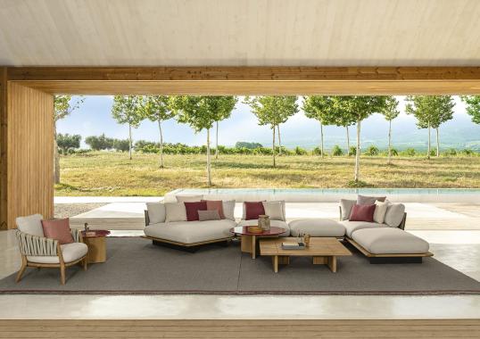 Уличный стол Talenti VENICE TEAK COFFEE TABLE image 3