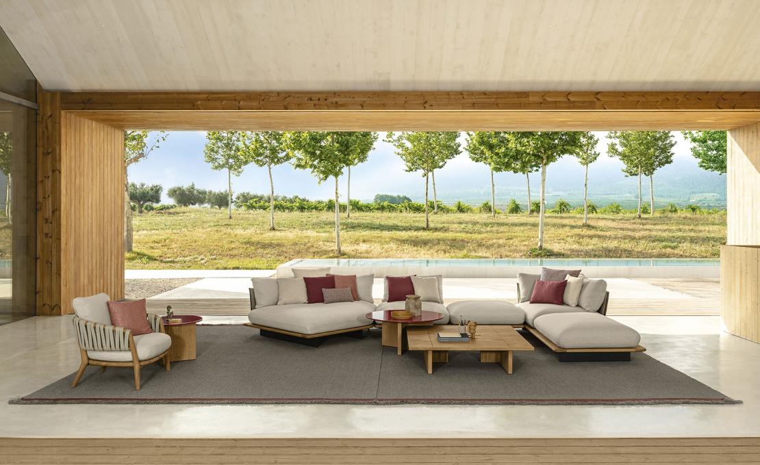 Уличный стол от фабрики Talenti модель VENICE TEAK 