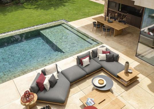 Уличный стол Talenti VENICE TEAK COFFEE TABLE image 4