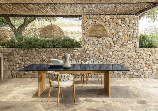 Уличный стол от фабрики Talenti модель VENICE RECTANGULAR TABLE