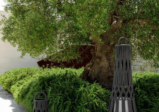 Уличное освещение от фабрики Talenti модель TRIBAL FLOOR LAMP