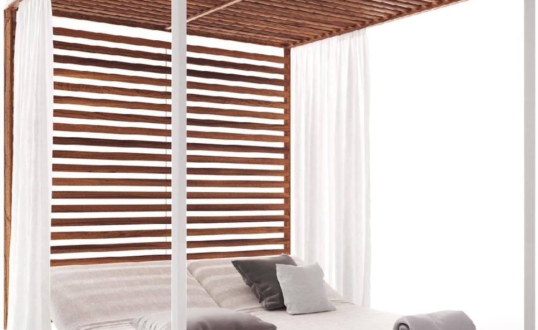 Уличная кушетка от фабрики Tribù модель PAVILIONDAYBED