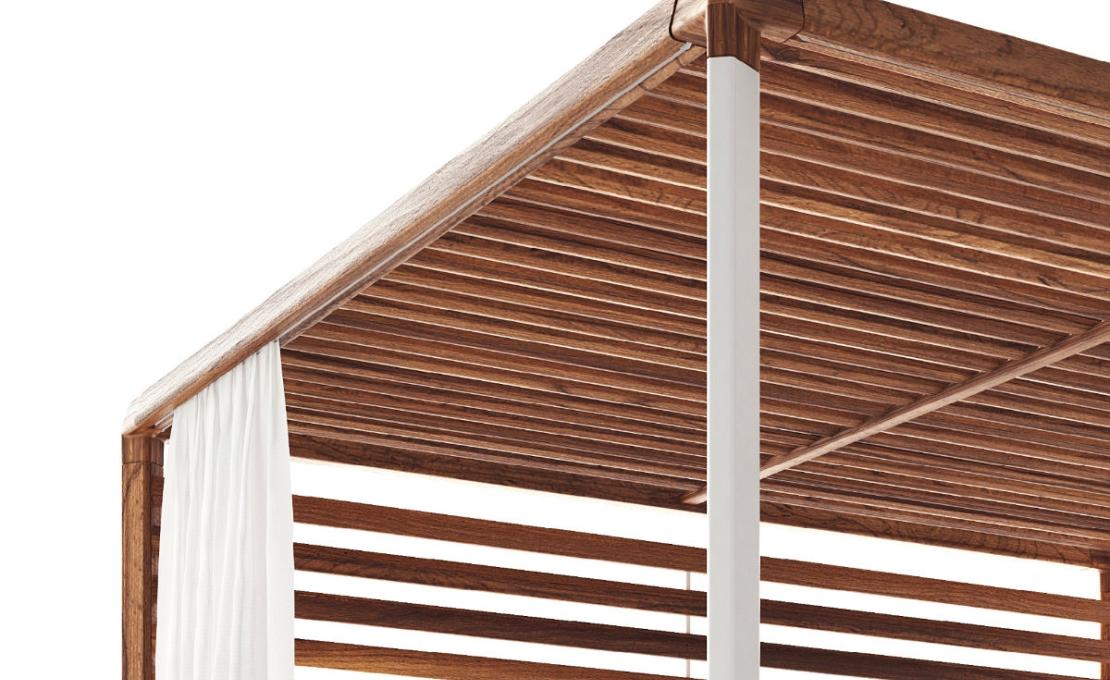 Уличная кушетка от фабрики Tribù модель PAVILIONDAYBED