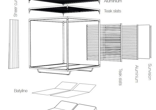 Уличная кушетка Tribù PAVILIONDAYBED image 6