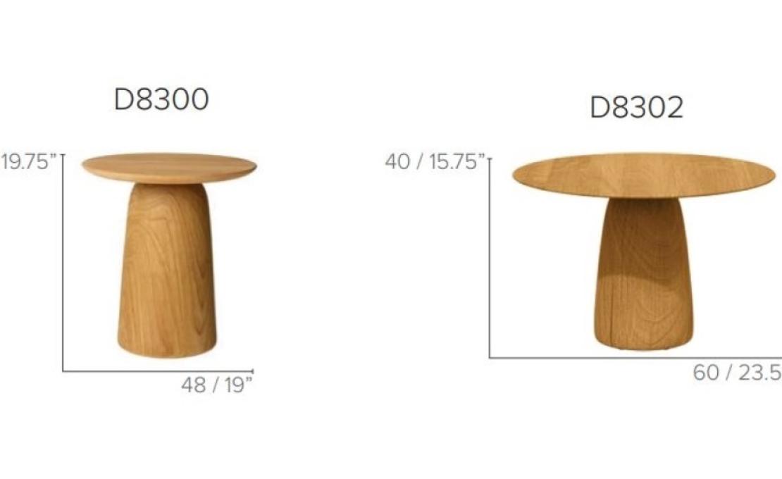 Уличный стол от фабрики Tribù модель D830/DUNESTABLE