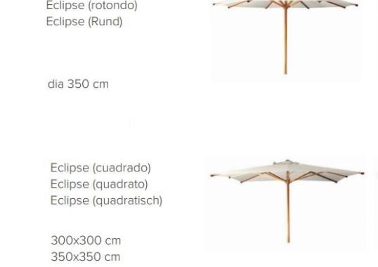 Зонтики Tribù UW3/ECLIPSEWOOD image 2