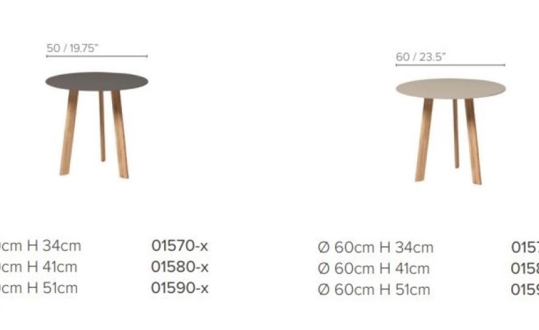Уличный стол от фабрики Tribù модель 015/ILESIDETABLE