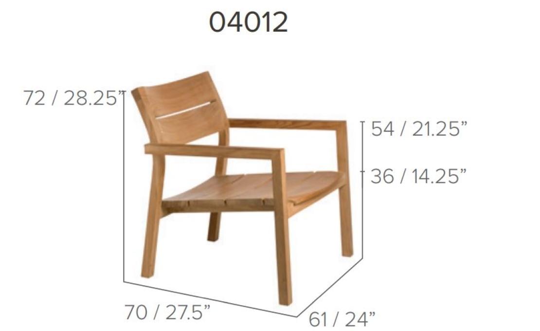 Уличное кресло от фабрики Tribù модель 04012/KOSTEAKEASY