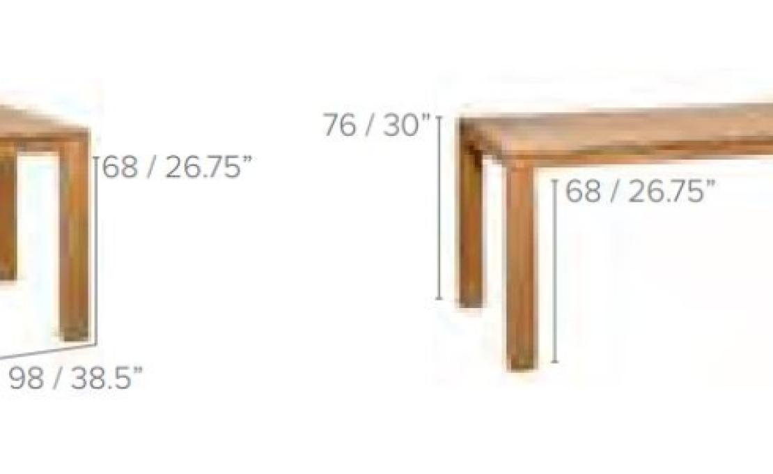 Уличный стол от фабрики Tribù модель 040/KOSTEAKTABLE