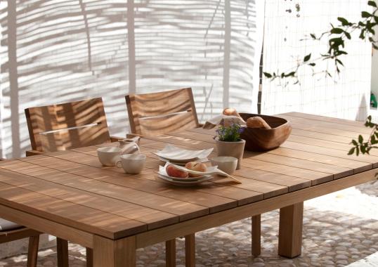 Уличный стол от фабрики Tribù модель 040/KOSTEAKTABLE