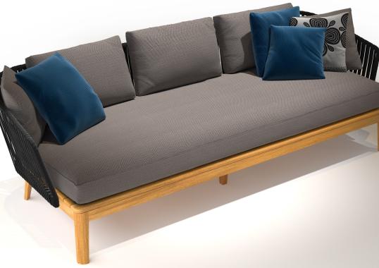 Уличный диван от фабрики Tribù модель 0620/MOODSOFA