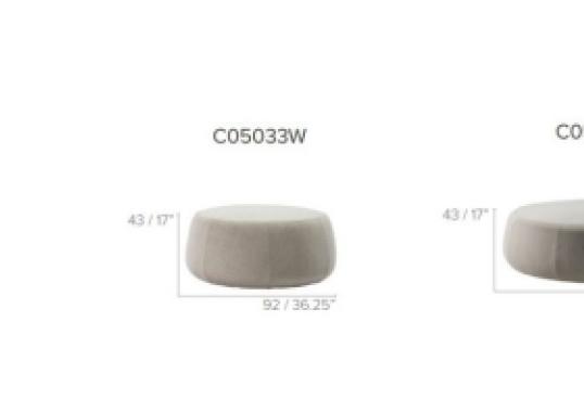 Уличный пуф от фабрики Tribù модель C0503/NOMADPOUF