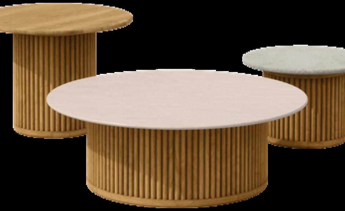 Уличный стол от фабрики Tribù модель OTTO/SIDETABLE