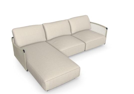 Уличный диван от фабрики Tribù модель NODI/MODULARSOFA