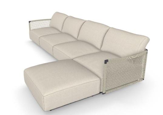 Уличный диван от фабрики Tribù модель NODI/MODULARSOFA