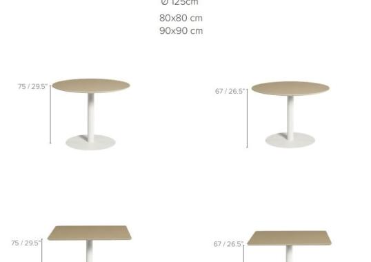 Уличный стол Tribù D21/TTABLE image 4