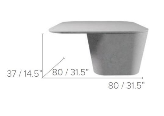 Уличный стол Tribù 01682/TAOCOFFEETABLE image 2