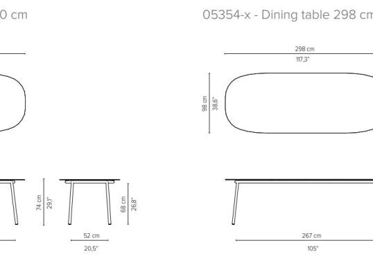Уличный стол от фабрики Tribù модель 05355/TOSCATABLE