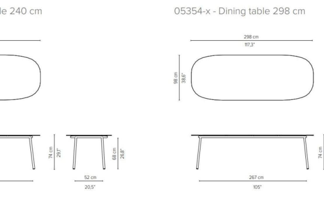 Уличный стол от фабрики Tribù модель 05355/TOSCATABLE
