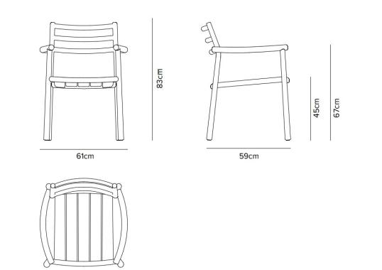 Уличный стул Tribù 07518/UKIYOCHAIR image 2