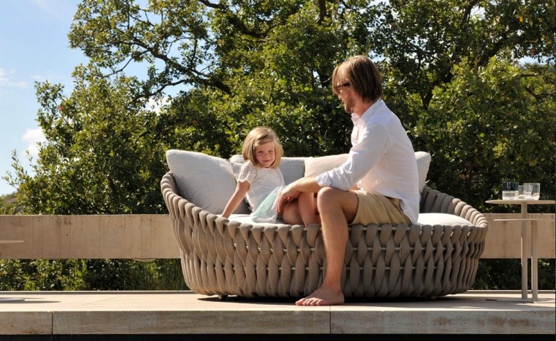 Уличная кушетка от фабрики Tribù модель 05349/TOSCADAYBED