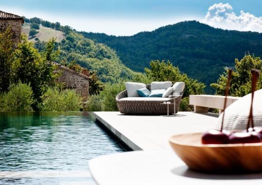 Уличная кушетка от фабрики Tribù модель 05349/TOSCADAYBED