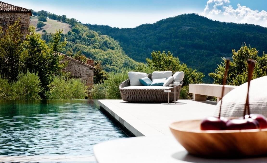 Уличная кушетка от фабрики Tribù модель 05349/TOSCADAYBED